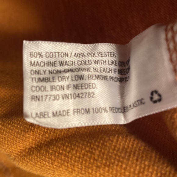 Brand New Goodfellow & Co Gold Long Sleeve Polo…size S - Picture 4 of 5